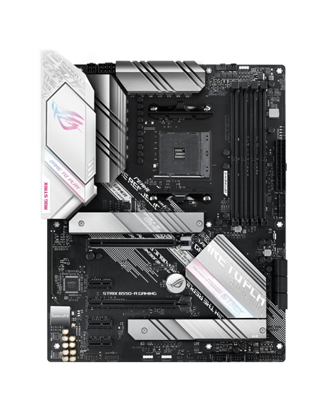 Asus ROG STRIX B550-A GAMING Processor family AMD, Processor socket AM4, DDR4 DIMM, Memory slots 4, Supported hard disk drive in