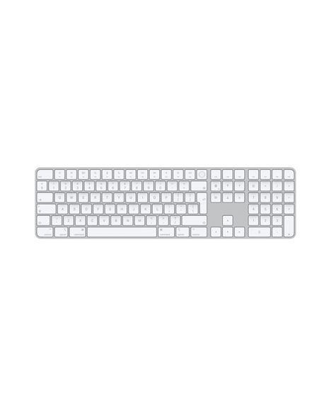 Apple Magic Keyboard with Touch ID and Numeric Keypad Wireless, International English, for Mac models with Apple silicon, Blueto