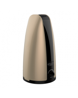 Humidifier Adler AD 7954 Gold, Type Ultrasonic, 18 W, Humidification capacity 100 ml/hr, Water tank capacity 1 L, Suitable for r