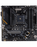 Asus TUF GAMING B550M-E Processor family AMD, Processor socket AM4, DDR4 DIMM, Memory slots 4, Supported hard disk drive interfaces SATA, M.2, Number of SATA connectors 4, Chipset AMD B550, Micro ATX