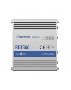 Teltonika Industrial Cellular Router RUT360 LTE CAT6 1 x LAN ports, 10/100 Mbps, compliance with IEEE 802.3, IEEE 802.3u standar