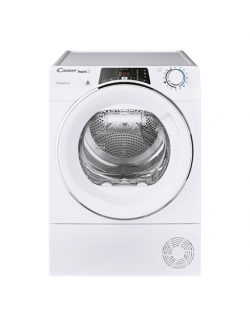 Candy Dryer Machine ROE H9A2TCEX-S Energy efficiency class A++, Front loading, 9 kg, Heat pump, Big Digit, Depth 58.5 cm, Wi-Fi,