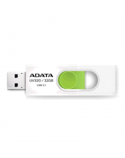 ADATA UV320 32 GB, USB 3.1, White/Green