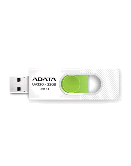ADATA UV320 32 GB, USB 3.1, White/Green