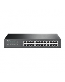 TP-LINK Switch TL-SG1024DE Web Managed, Rack Mountable, 1 Gbps (RJ-45) ports quantity 24