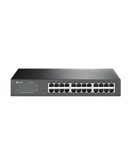 TP-LINK Switch TL-SG1024DE Web Managed, Rack Mountable, 1 Gbps (RJ-45) ports quantity 24