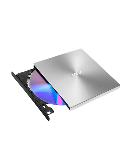 Asus ZenDrive U9M Interface USB 2.0, DVD±RW, CD read speed 24 x, CD write speed 24 x, Silver