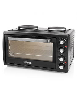 Tristar Electric mini oven OV-1443 38 L, Table top, Black, Rotary knobs
