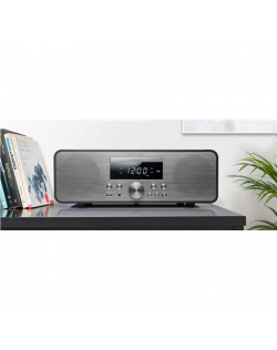 Muse Bluetooth Micro System M-880 BTC 80 W, Wireless connection, Silver, AUX in, CD player, NFC, Bluetooth