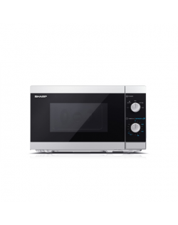 Sharp Microwave Oven YC-MS01E-S Free standing, 20 L, 800 W, Silver