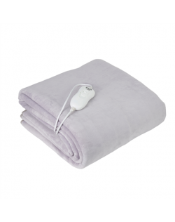 Adler Electric blanket AD 7425 Number of heating levels 4, Number of persons 1, Washable, Remote control, Coral fleece, 60 W, Gr