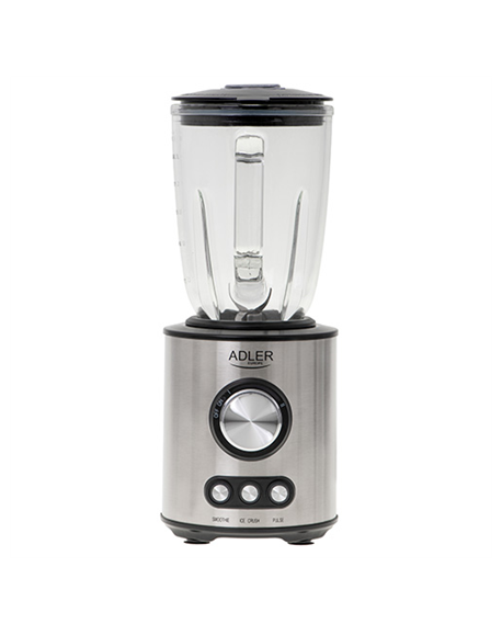 Adler Blender AD 4078 Tabletop, 1700 W, Jar material Glass, Jar capacity 1.5 L, Ice crushing, Stainless steel