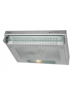 CATA Hood F-2050 X/L Conventional, Energy efficiency class C, Width 60 cm, 195 m³/h, Mechanical control, LED, Inox