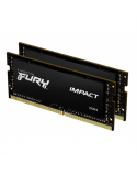 Kingston Fury Impact 16 GB, SODIMM, 3200 MHz, Notebook, Registered No, ECC No, 2x8 GB