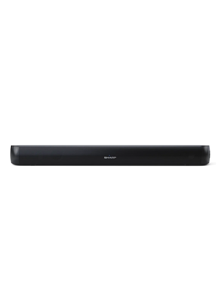 Sharp HT-SB107 2.0 Compact Soundbar for TV up to 32", HDMI ARC/CEC, Aux-in, Optical, Bluetooth, 65cm, Gloss Black