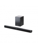 Sharp HT-SBW202 2.1 Soundbar with Wireless Subwoofer for TV above 40", HDMI ARC/CEC, Aux-in, Optical, Bluetooth, 92cm, Black