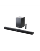 Sharp HT-SBW202 2.1 Soundbar with Wireless Subwoofer for TV above 40", HDMI ARC/CEC, Aux-in, Optical, Bluetooth, 92cm, Black