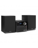 Sharp XL-B517D(BK) Hi-Fi Micro System, CD/FM/USB/Bluetooth v5.0, Aux-in, 45W, Black