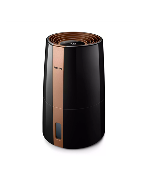 Philips HU3918/10 Humidifier, 25 W, Water tank capacity 3 L, Suitable for rooms up to 45 m², NanoCloud evaporation, Humidificati