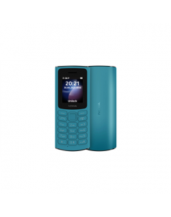 Nokia 105 DS TA-1378 Blue, 1.8 ", TFT, 0.048 MB, Dual SIM, Nano Sim, 3G, USB version Micro, 1020 mAh