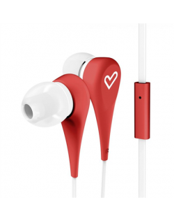 Energy Sistem Earphones Style 1+ 3.5 mm, In-ear/Ear-hook, Microphone, Red