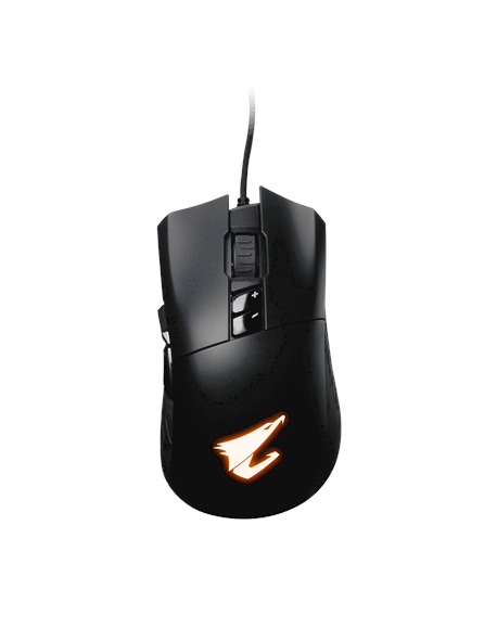 Gigabyte Mouse AORUS M3 Wired, Black, No, Gaming
