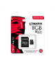 Kingston UHS-I 8 GB, microSDHC/SDXC Industrial Card, Flash memory class Class 10, UHS-I, U3, V30, A1, SD Adapter