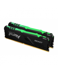 Kingston Fury Beast RGB 16 GB, DDR4, 2666 MHz, PC/server, Registered No, ECC No