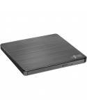 H.L Data Storage Ultra Slim Portable DVD-Writer GP60NB60 Interface USB 2.0, DVD±R/RW, CD read speed 24 x, CD write speed 24 x, Black, Desktop/Notebook