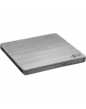 H.L Data Storage Ultra Slim Portable DVD-Writer GP60NS60 Interface USB 2.0, DVD±R/RW, CD read speed 24 x, CD write speed 24 x, Silver, Desktop/Notebook