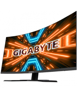 Gigabyte Gaming Monitor G32QC A 31.5 ", VA, QHD, 2‎560 x 1440 pixels, 1 ms, 350 cd/m², Black, 165 Hz, HDMI ports quantity 2