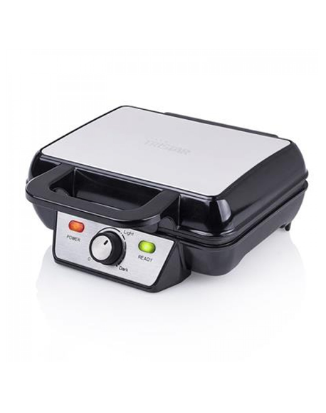 Tristar Waffle maker WF-2195 1000 W, Number of pastry 2, Belgium, Black