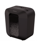 Fellowes Powershred LX25 Black, 11.5 L, Credit cards shredding, Cross-Cut Shredder, Paper handling standard/output 6 sheets per pass, Warranty 24 month(s)