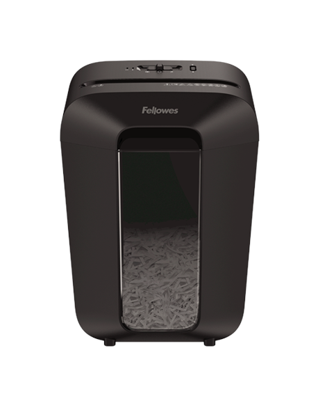 Fellowes Powershred LX70 Black, 18 L, Credit cards shredding, Cross-Cut Shredder, Paper handling standard/output 11 sheets per p