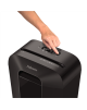 Fellowes Powershred LX70 Black, 18 L, Credit cards shredding, Cross-Cut Shredder, Paper handling standard/output 11 sheets per p