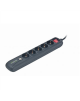 EnerGenie SPG5-U2-5 Power strip with USB charger, 5 sockets, USB 2A, 1.5 m