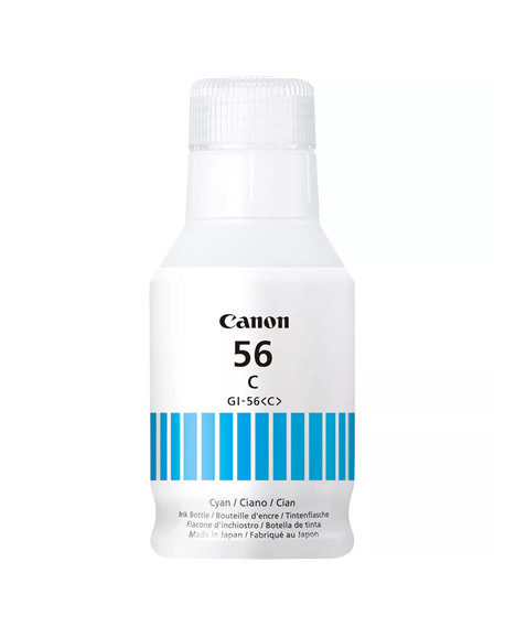 Canon GI-56C Ink Bottle, Cyan