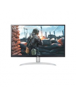 LG Monitor with VESA DisplayHDR 27UP600-W 27 ", IPS, UHD, 3840 x 2160 pixels, 16:9, 5 ms, 400 cd/m², Black/Silver, Headphone Out