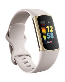 Fitbit Charge 5 Fitness tracker, GPS (satellite), AMOLED, Touchscreen, Heart rate monitor, Activity monitoring 24/7, Waterproof,