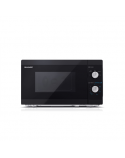 Sharp Microwave Oven YC-MS01E-B Free standing, 20 L, 800 W, Black