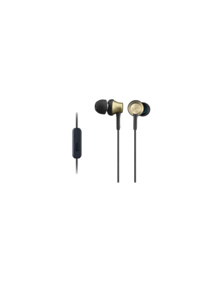 Sony MDREX650APT 3.5mm (1/8 inch), In-ear, Microphone, Gold