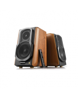 Edifier Bookshelf Speaker S1000MKII Brown, Bluetooth, Wireless connection