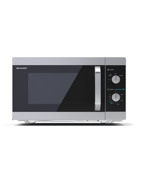 Sharp Microwave oven YC-MS31E-S Free standing, 900 W, Silver