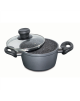 Stoneline Cooking pot 7451 1.5 L, die-cast aluminium, Grey, Lid included