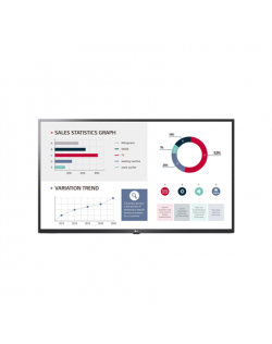 LG 50UL3G-B 50 ", Landscape/Portrait, 16/7, WebOS, 178 °, 9.5 ms, 178 °, 3840 x 2160 pixels, 400 cd/m²