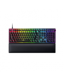 Razer Huntsman V2 Optical Gaming Keyboard RGB LED light, Nordic layout, Wired, Black, Linear Red Switch, Numeric keypad