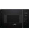 Bosch Microwave Oven BFL524MB0 20 L, Retractable, Rotary knob, Touch Control, 800 W, Black, Built-in, Defrost function