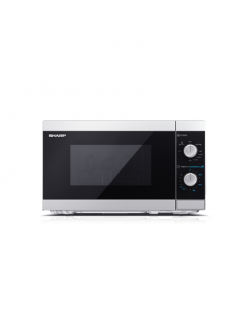 Sharp Microwave Oven with Grill YC-MG01E-S Free standing, 800 W, Grill, Silver