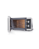 Sharp Microwave Oven with Grill YC-MG01E-S Free standing, 800 W, Grill, Silver
