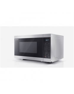 Sharp Microwave Oven with Grill YC-MG81E-S Free standing, 900 W, Grill, Silver